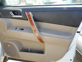 2008 Toyota Highlander Limited White 3.5L AT 2WD #Z24660